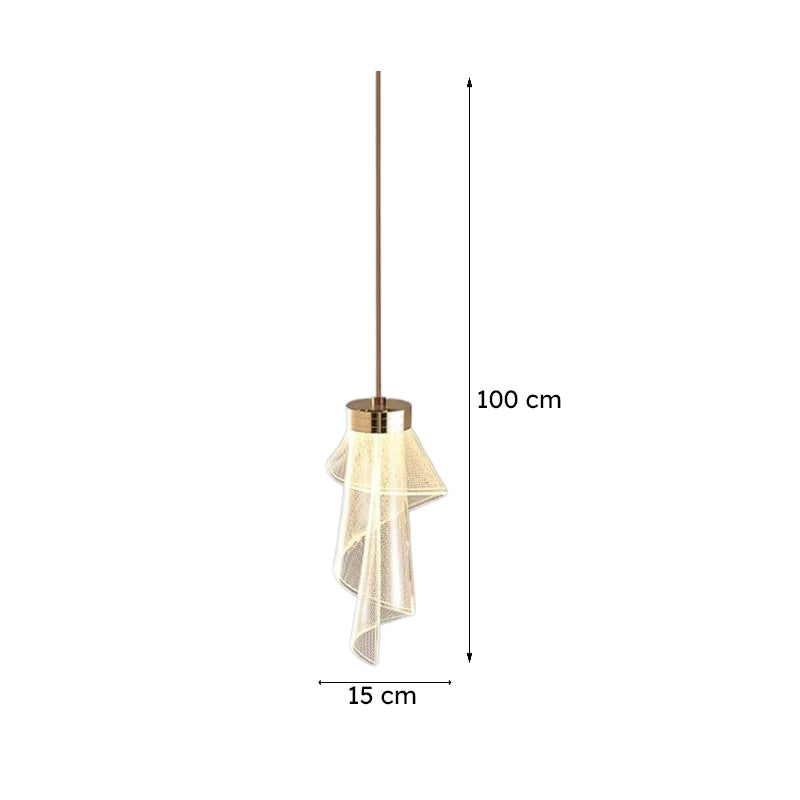 Crystal Choro LED Glass Ceiling Lamp media 6