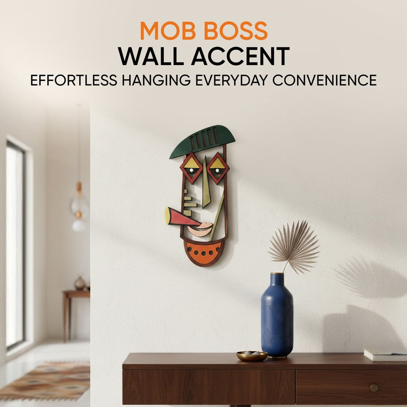Rachel Mask Wooden Wall Accent media 4