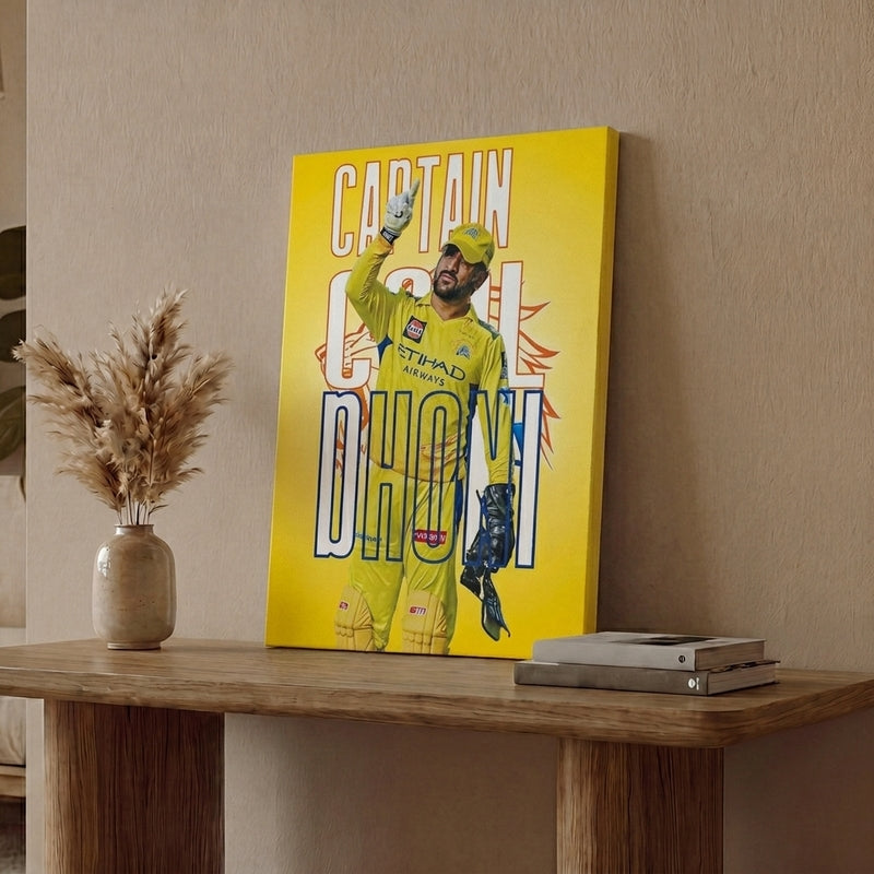 Captain Aura Canvas Wall Art