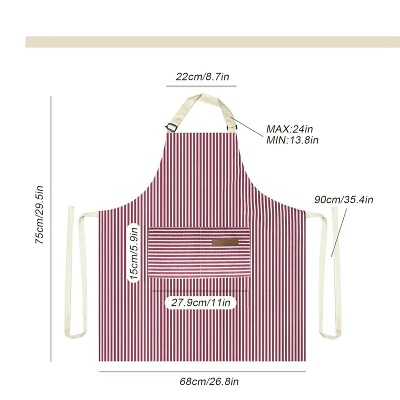 Chic Pink PVC Apron with Handy Towels and Pocket media 8