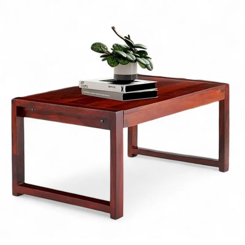 Zavex Sheesham Wooden Center Table media 5