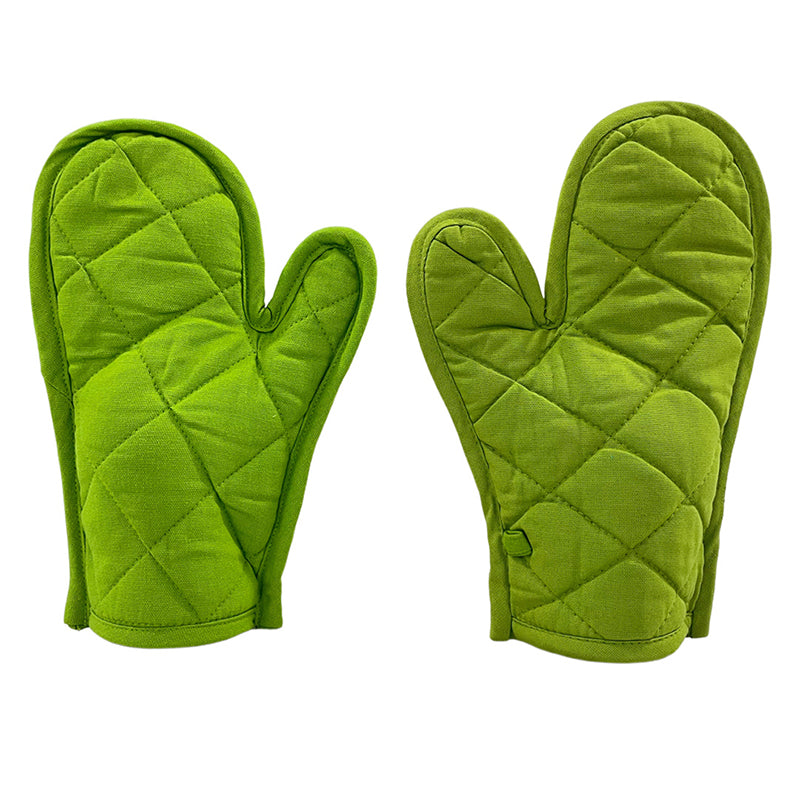 Swayam Garde Kitchen Gloves (Olive Green) - Set Of Two media 7