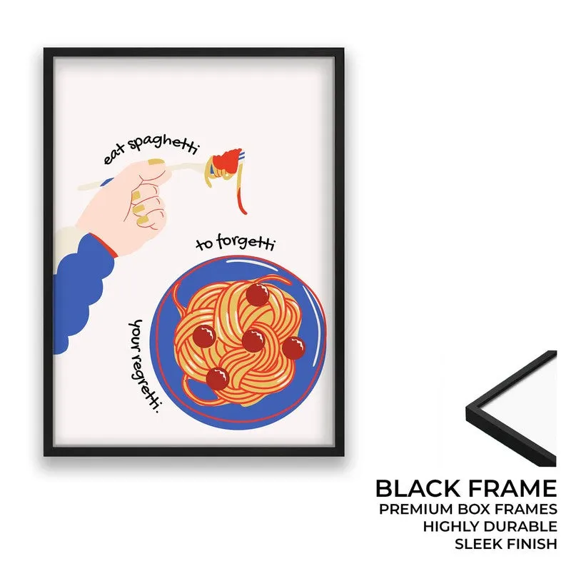 Feast & Flavor Archival Canvas Wall Art - Black media 8