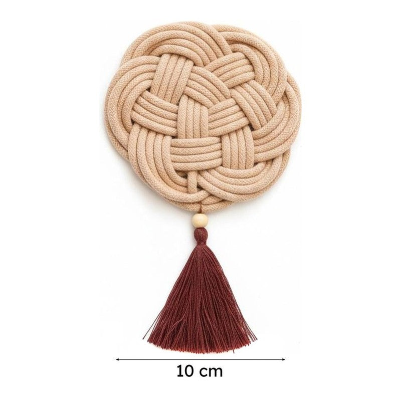 Eliam Swirl Handcrafted Coaster - Set Of Two media 6