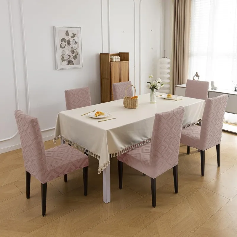 Druviera Polyester Chair Cover - Set Of Six media 1