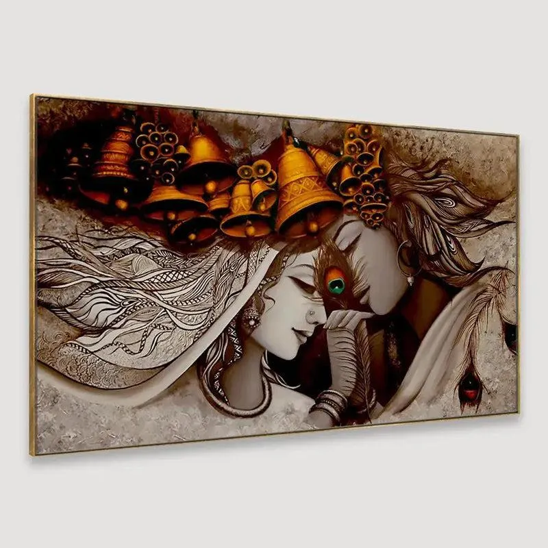 Krishna Neehara Wall Painting media 3