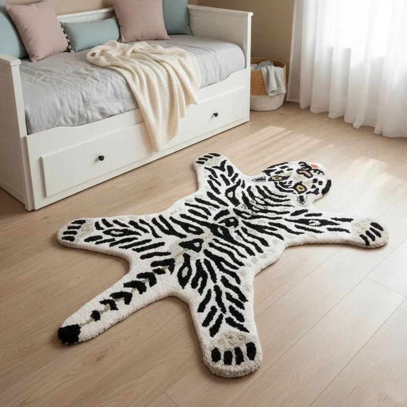 Mini Tiger Cotton Carpet media 3