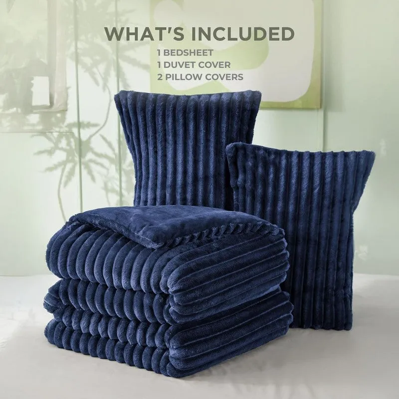 PureDrape Comfort (Blue) Bedding Set - Four Piece Set media 8