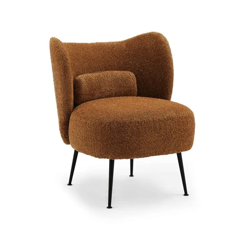 Modvyn Neem Wood Accent Chair - Brown media 3