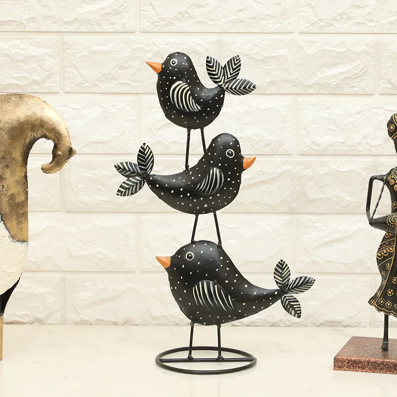 Tweety Trio Metal Showpiece media 1