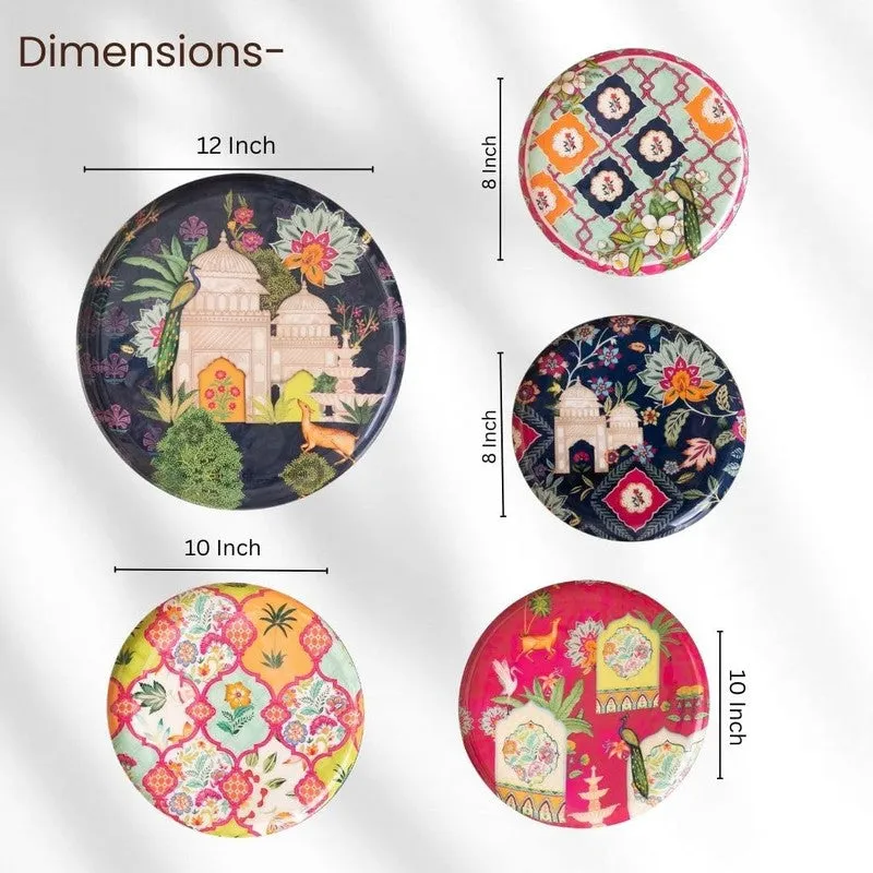 Enamel Wall Plates - Set Of Five media 9