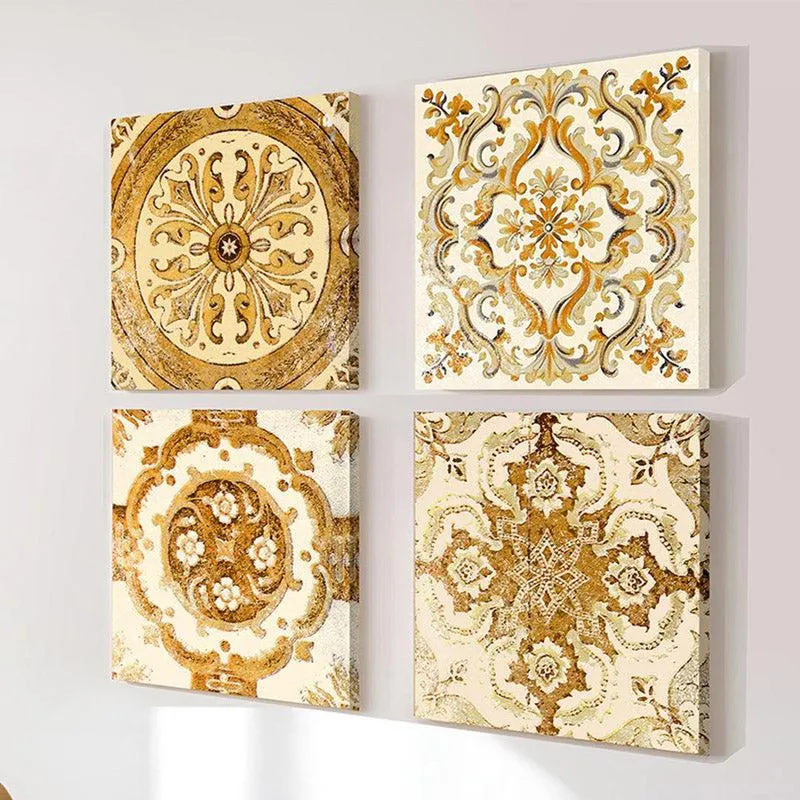 Diana Ethnic Wall Art - Set of Four media 3