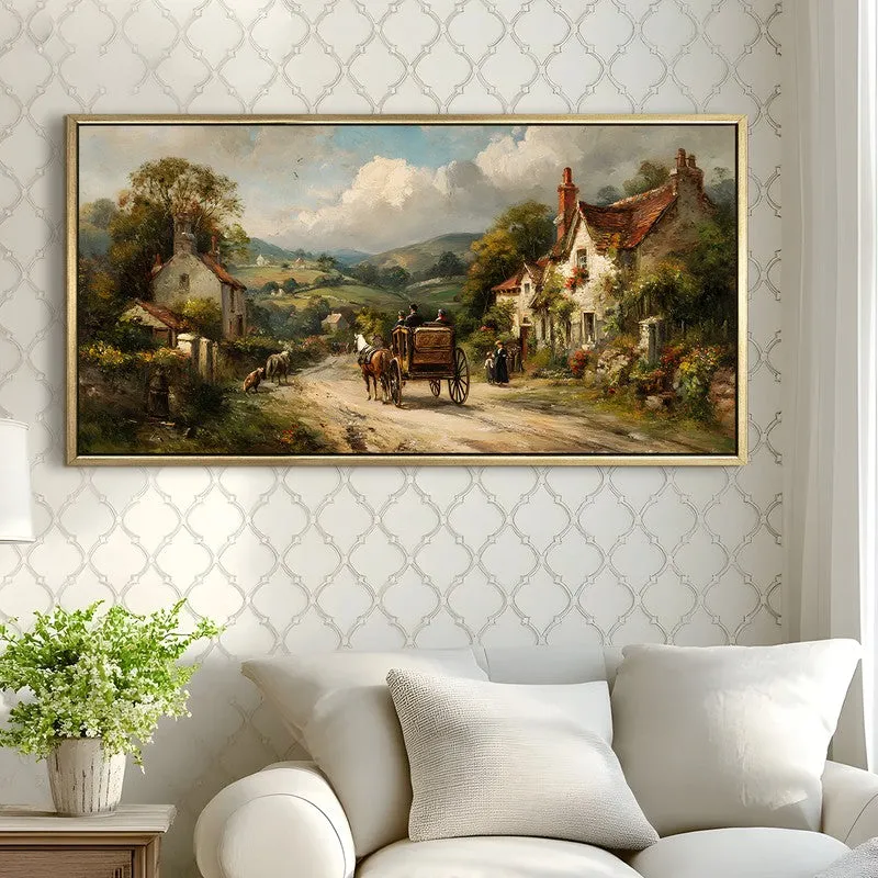 Verdant Cottage Row Wall Art media 3