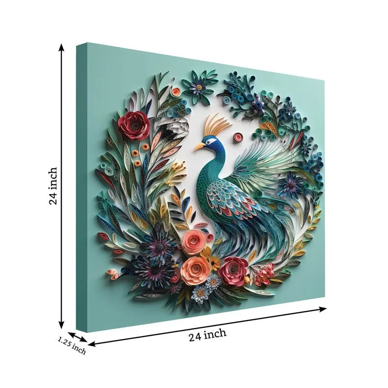 Mayoora Manohar Canvas Wall Painting media 6