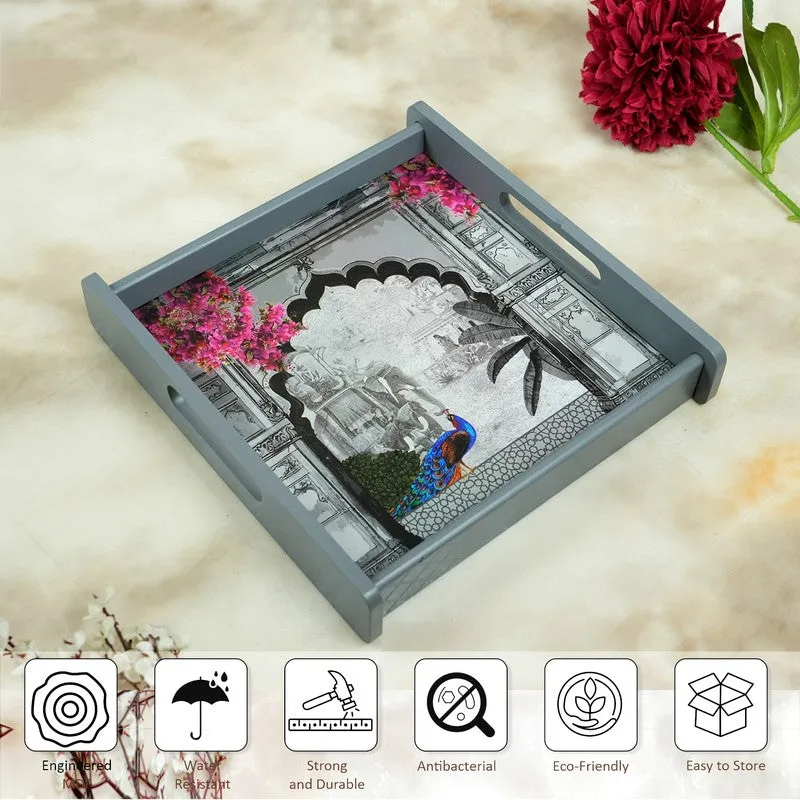 Nuvin Wooden Serving Tray media 7