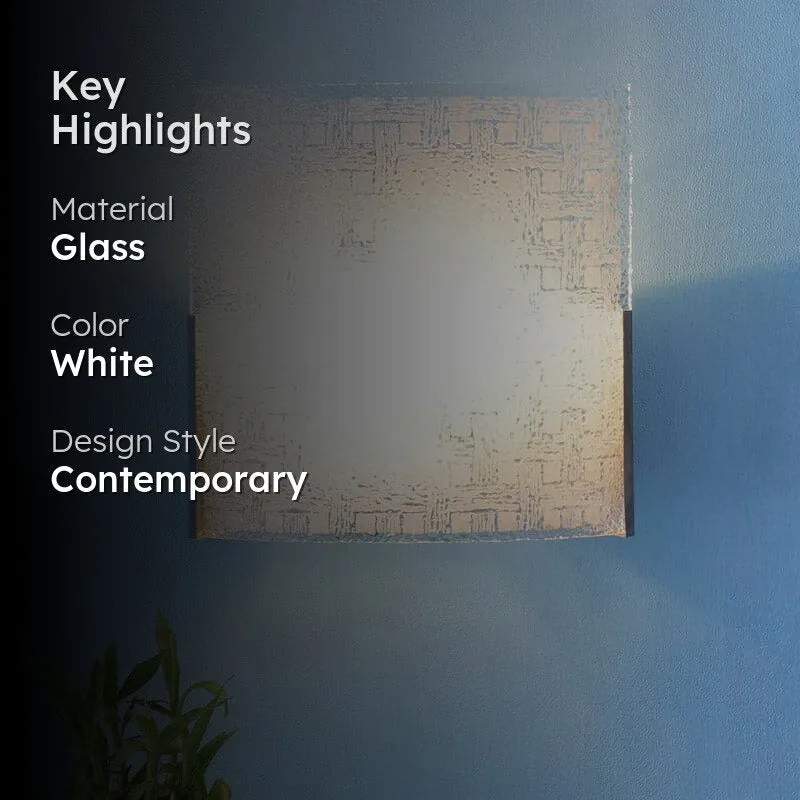 Croda Chime Glass Wall Lamp media 2