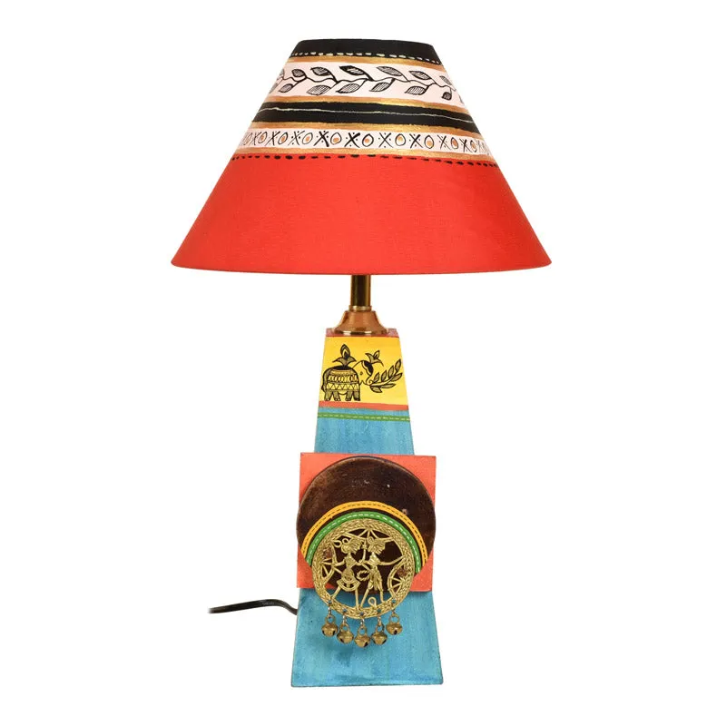 Yumi Wooden Table Lamp - Multicolor media 4