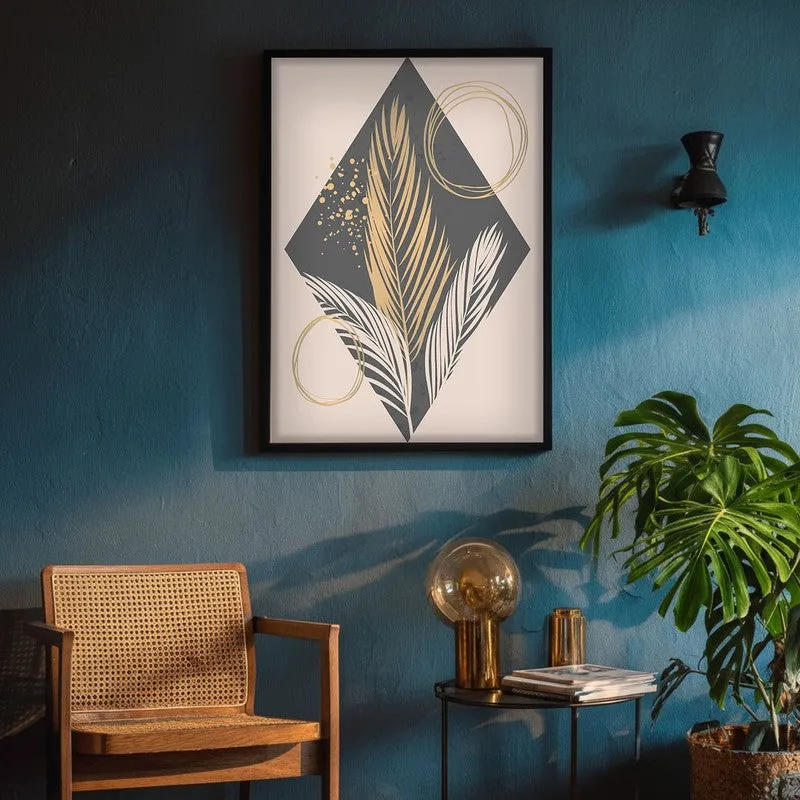Botanic Bloomscape Archival Canvas Wall Art - Black Frame media 5