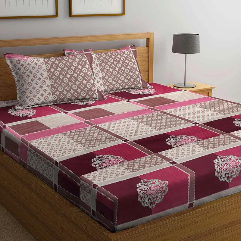 Basil Ethnic Bedsheet - 180 GSM media 3