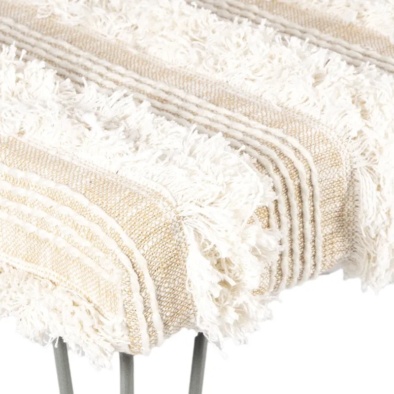 Borix Sheesham Wooden Bench - Beige media 7