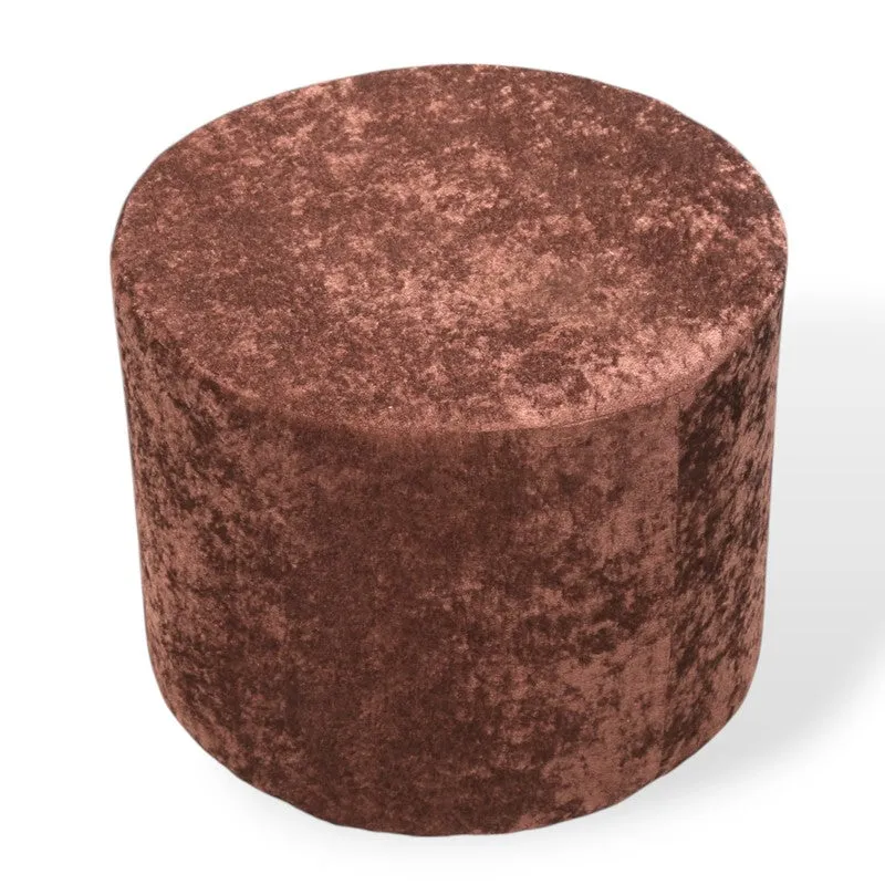 Mrixon Pine Wood Pouffe - Brown media 3