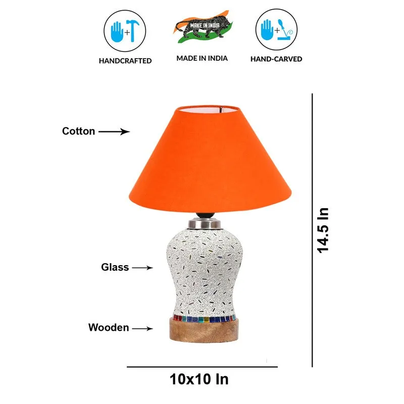 Halvra Wooden Table Lamp - Multicolor media 8