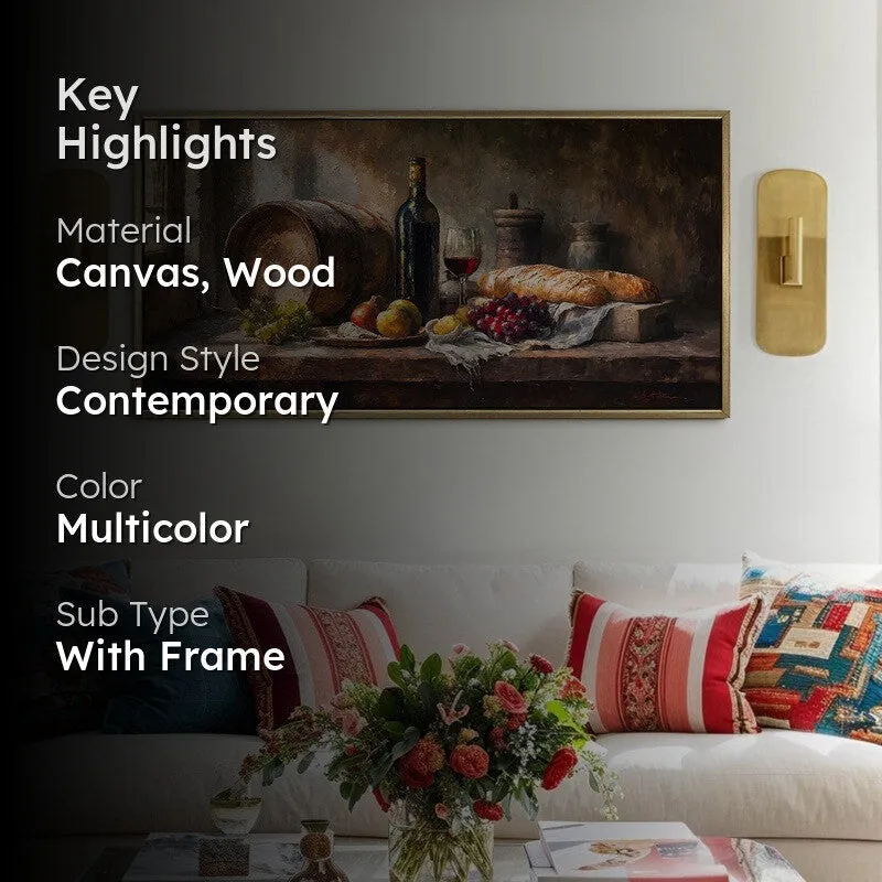 Barrelstone Canvas Wall Painting With Frame media 2