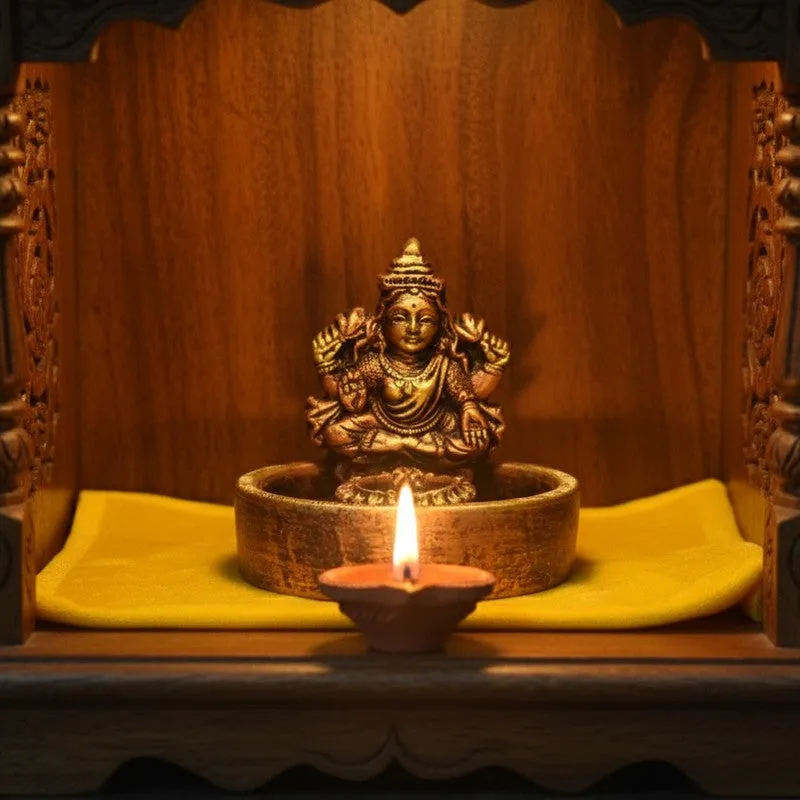 Amber Rangoli Diya media 6