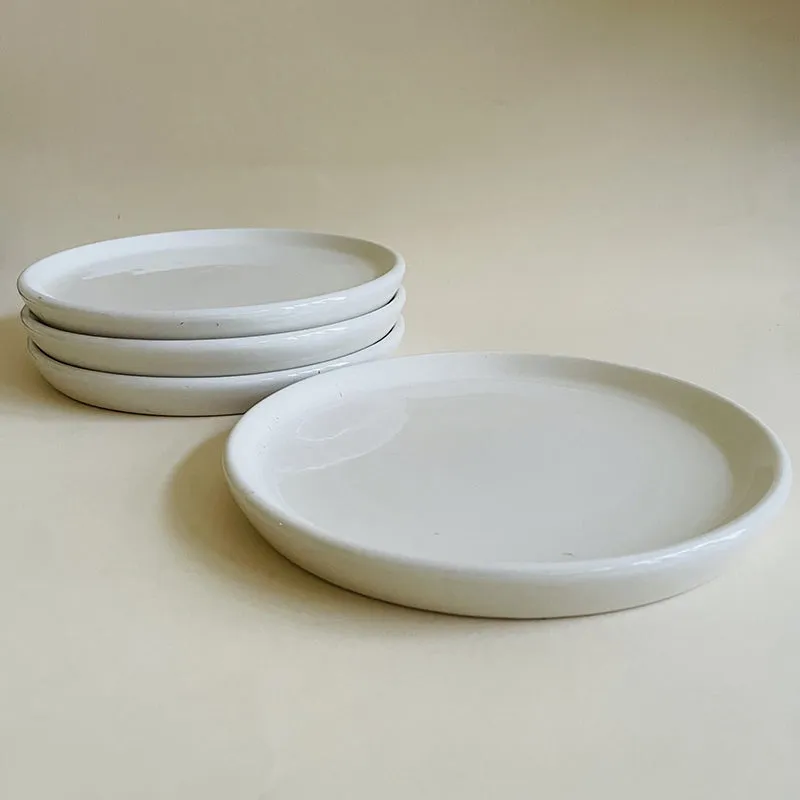 Aurale Ceramic Quarter Plate (White) - Set Of Two media 9