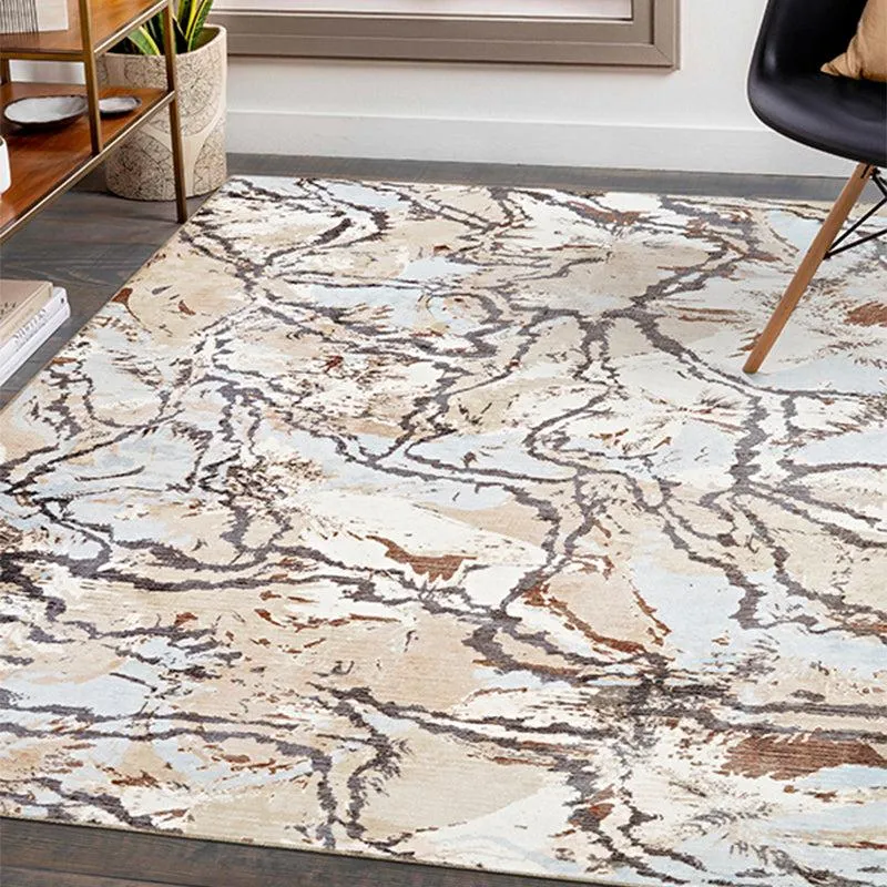 Daniel Abstract Carpet - Brown media 3