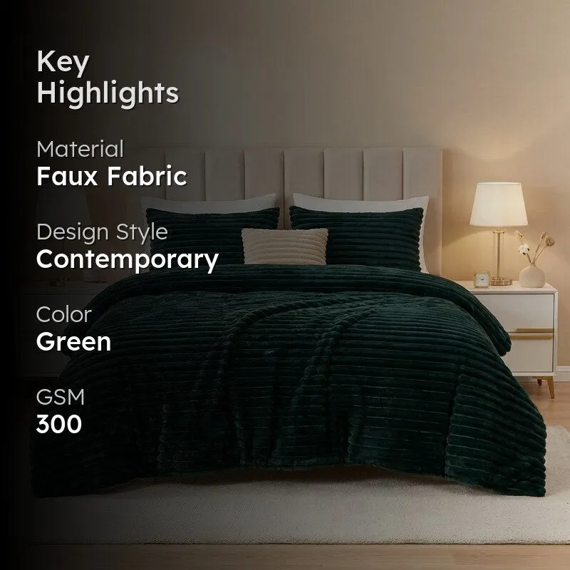 PureDrape Comfort (Green) Bedding Set - Four Piece Set media 2