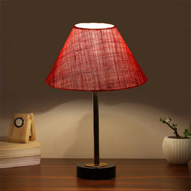 Sienna II Rodin Wooden Table Lamp - Pink,Gold,Black media 1