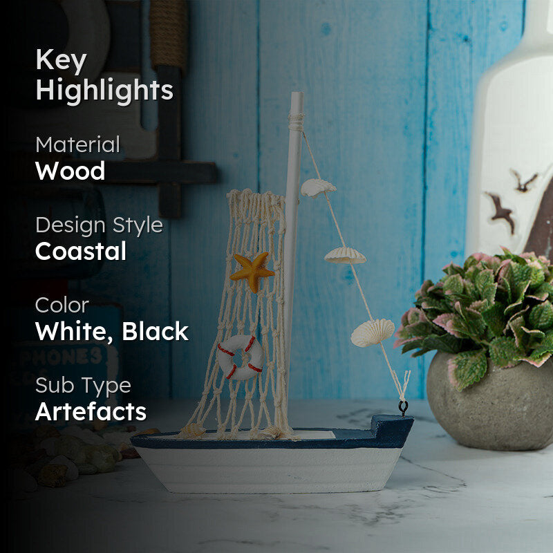 Tide Master Wood Showpiece media 2