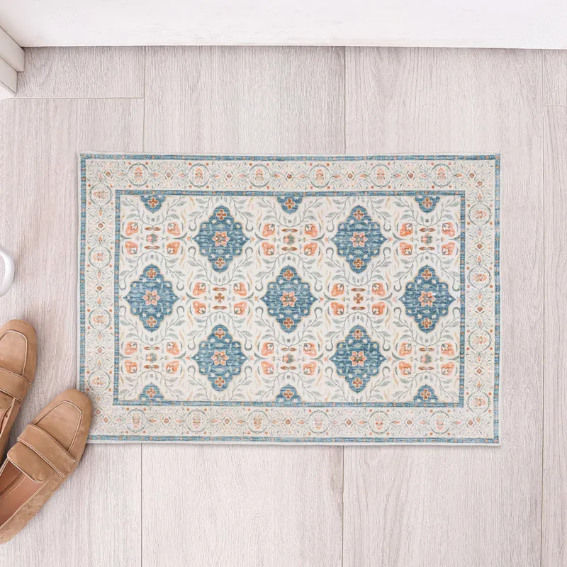 Thyra Cotton Door Mats - Beige media 5