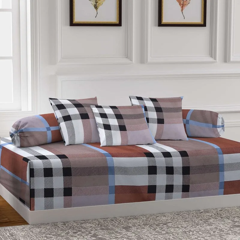 Lumira Printed Diwan Set - Six Piece Set media 3
