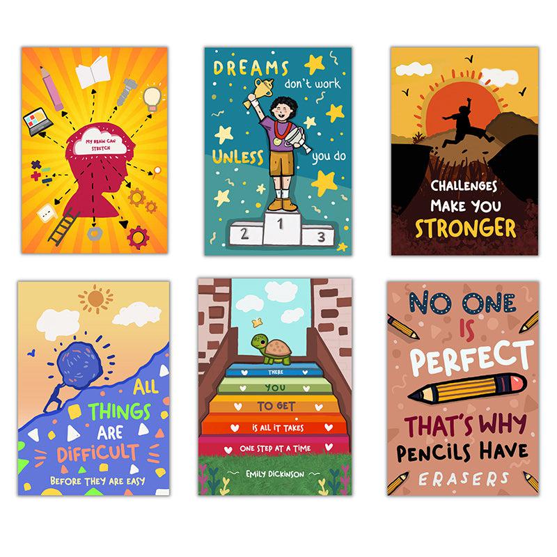 Dreams Vibrant Wall Poster - Set Of Six media 3