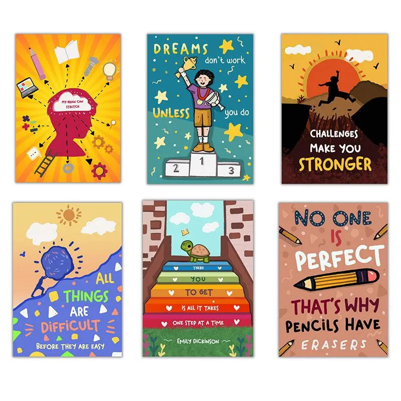 Dreams Vibrant Wall Poster - Set Of Six media 3