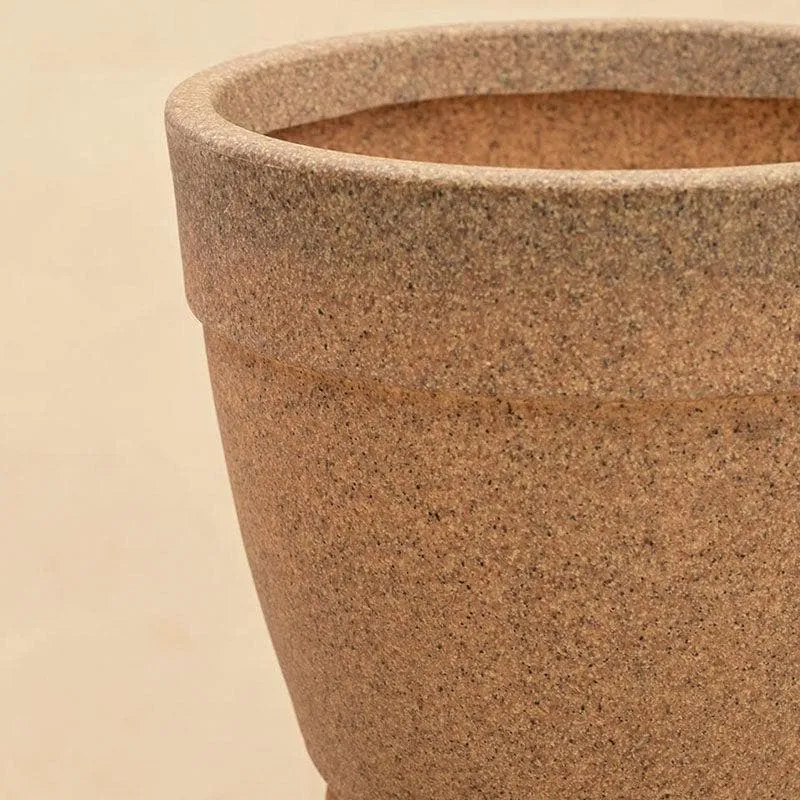 Ugaoo Barca Round Small Planter - Sand media 4