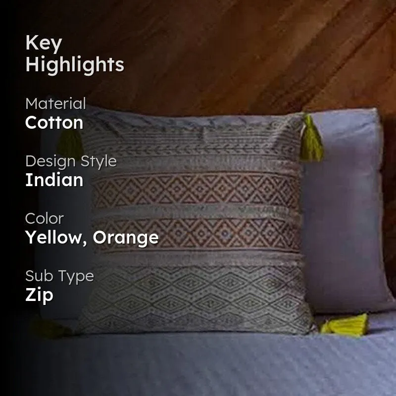 Hello Yellow Cushion Cover media 2