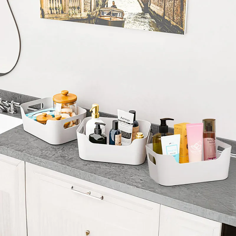 Tablo Plastic Storage Basket - Set Of Three media 1