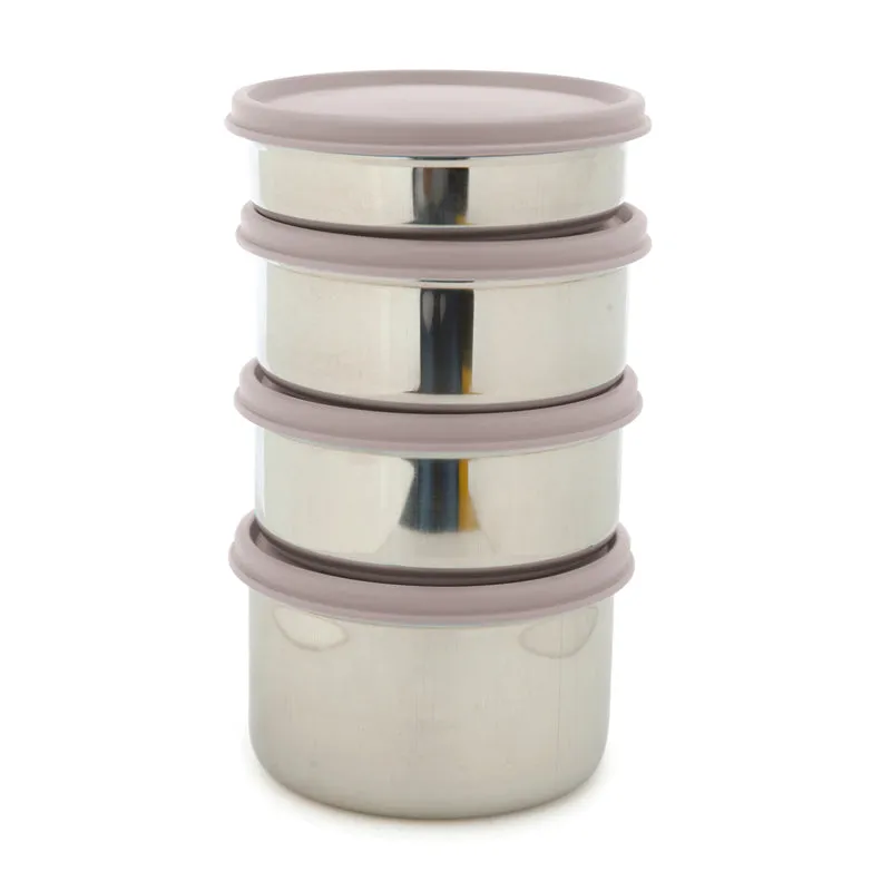 Darian Grey Lunch Box (500 ml/350 ml/200 ml) - Five Piece Set media 3