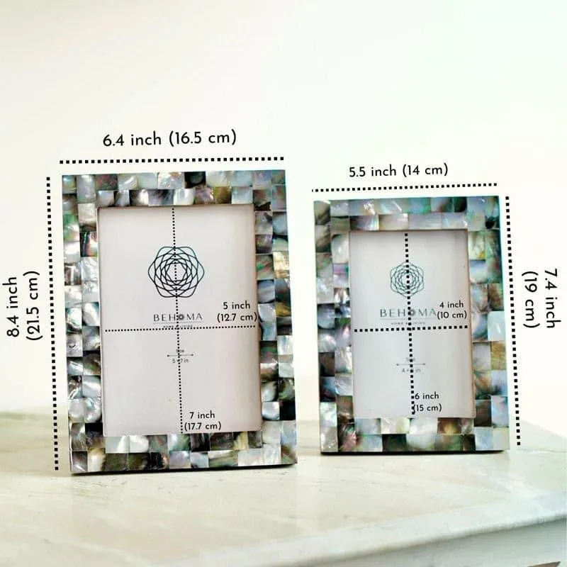 Pearl Perfect Table Photo Frame (Black) - Set Of Two media 5