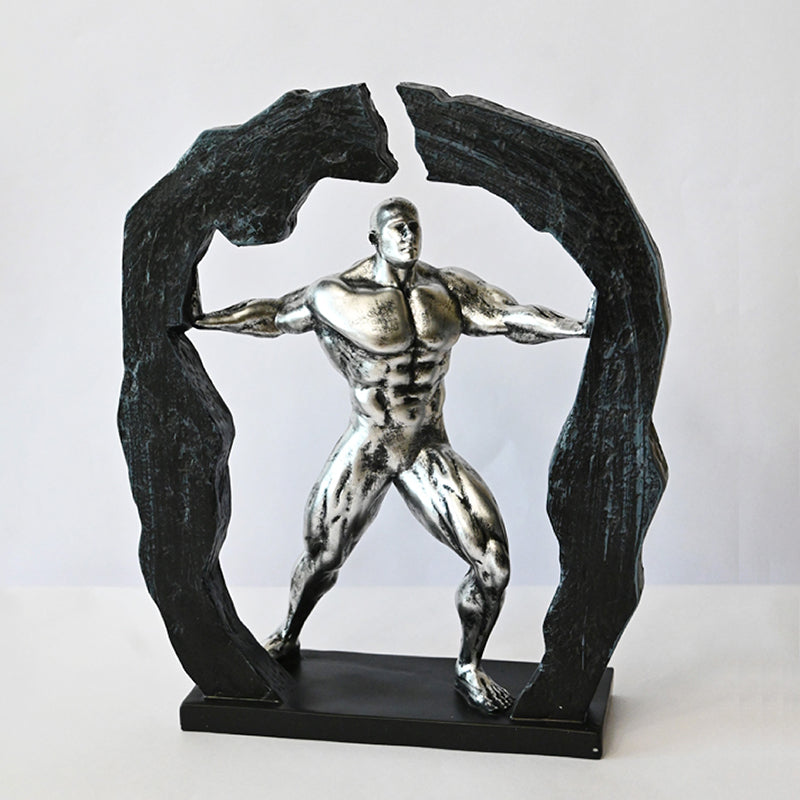 Heracles Resin Showpiece - Silver media 4