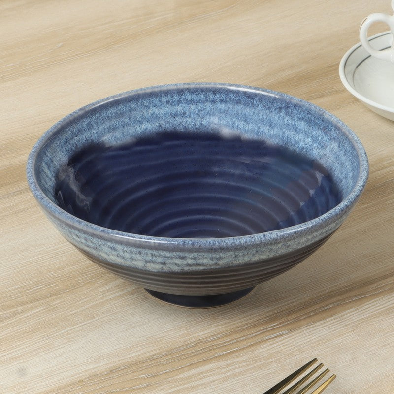 Ceramic Serving Bowls (Blue) - 700 mL