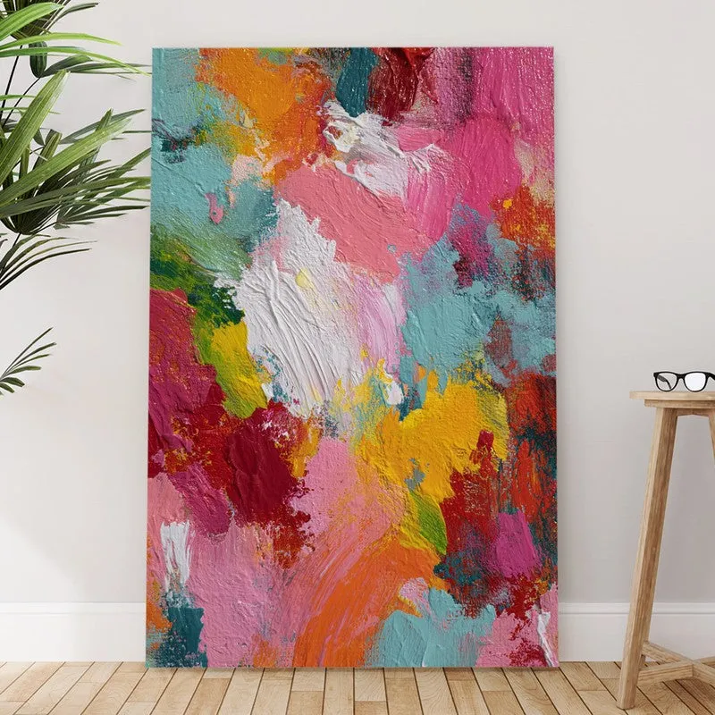 Fragmenta Bold Abstract Canvas Wall Art media 6