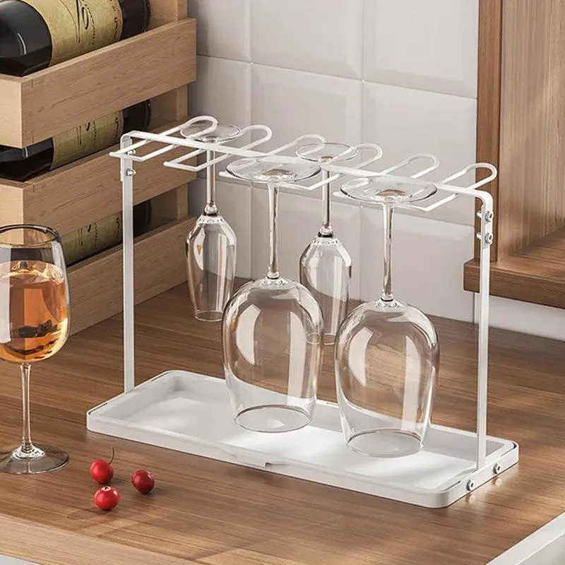 Amco Wine Glass Organizer - White media 1