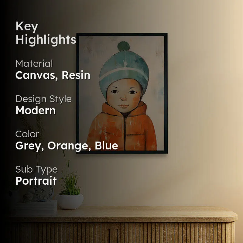 Winter Boy Canvas Wall Art media 2