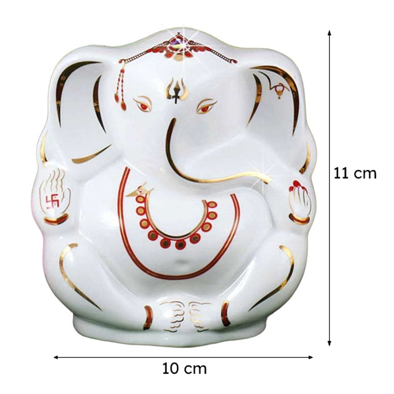 Shveta Bone China Ganesh Idol media 8