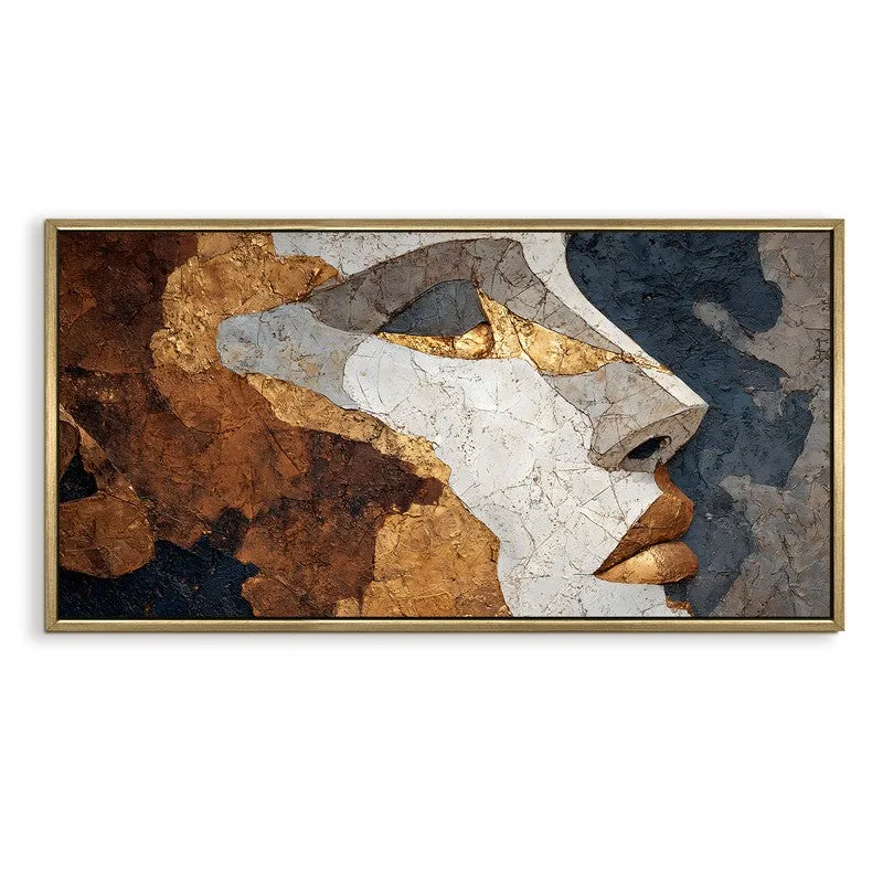 Golden Silhouette Canvas Wall Art media 3