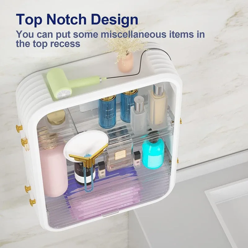 Easy Store Wall Shelve - White media 6